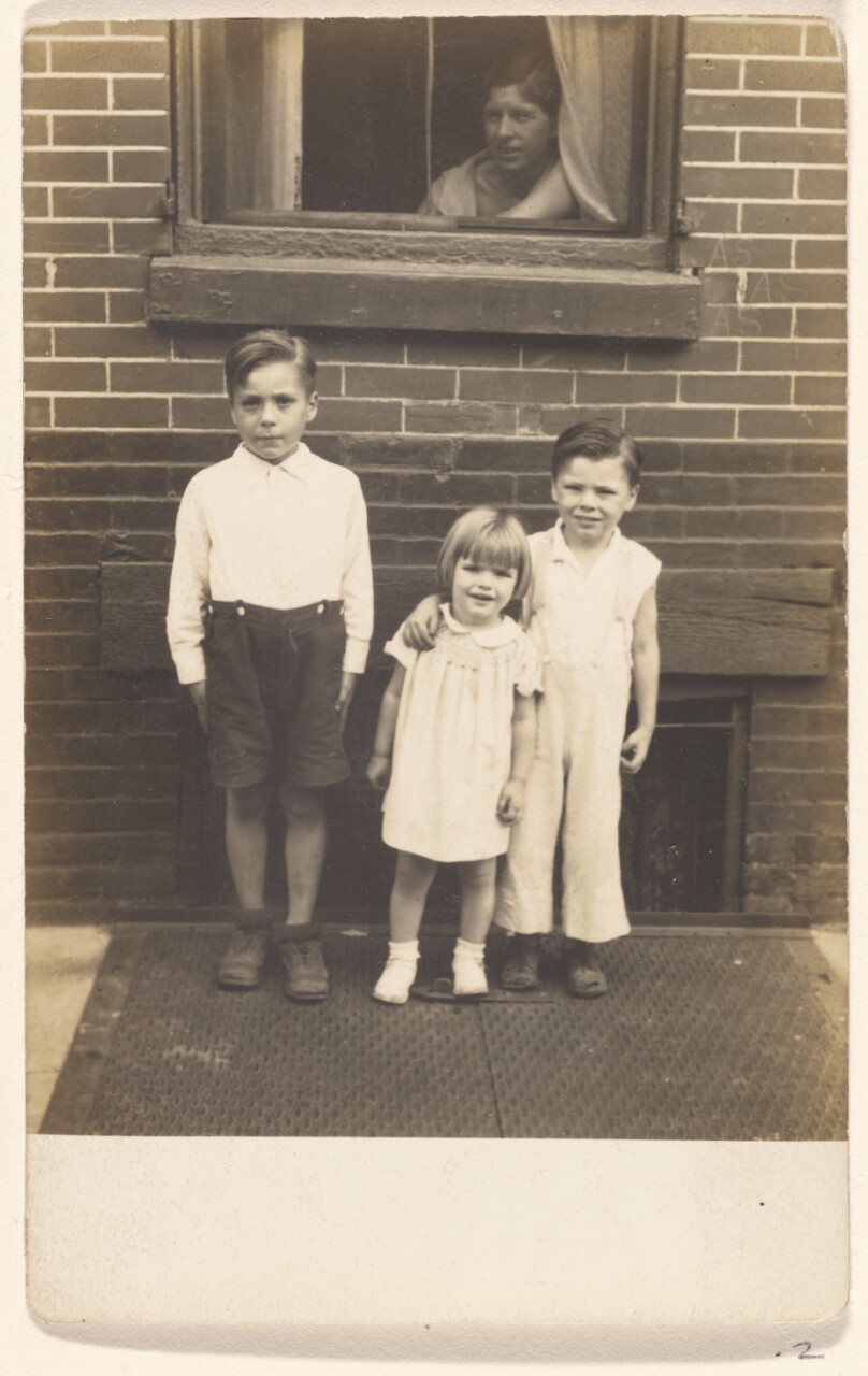 [Portrait of three children]