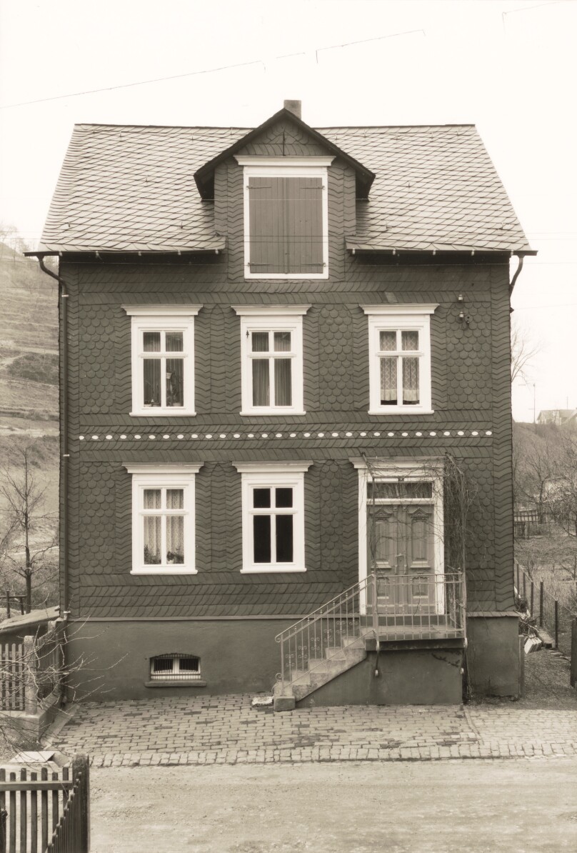 Framework House, Slated Street Side, Hüttenstrasse 6, Eiserfeld, Germany
