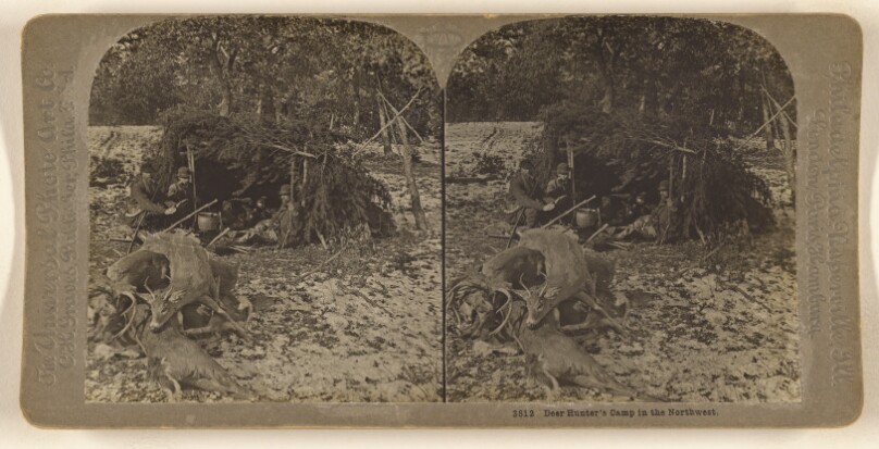 Deer Hunter's Camp in the Northwest.