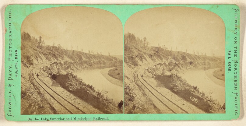 On the Lake Superior and Mississippi Railroad.