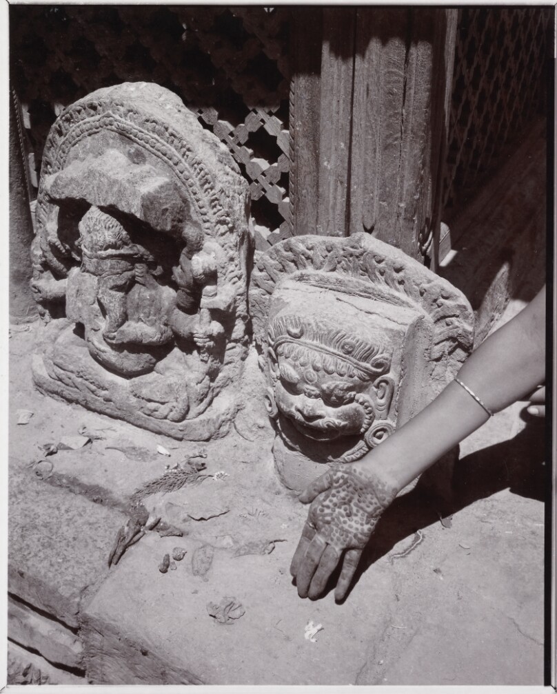 Hennaed Hand, Nepal