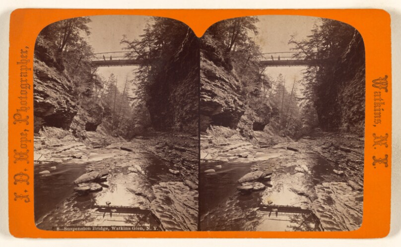 Suspension Bridge, Watkins Glen, N.Y.