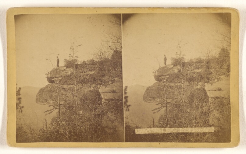 Caesars Head (?) S.C., Point lookout.