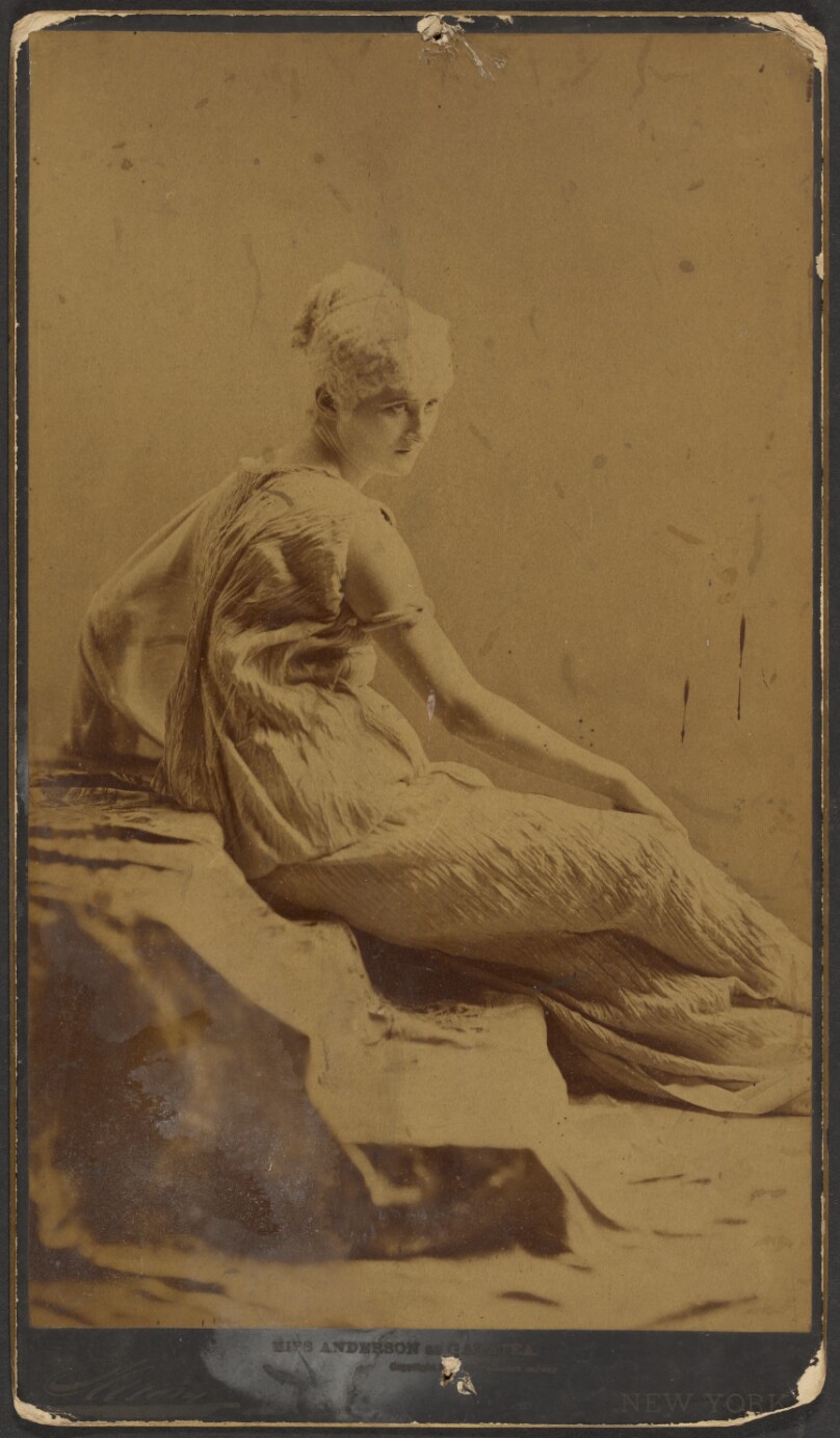 Miss Anderson as Galatea.