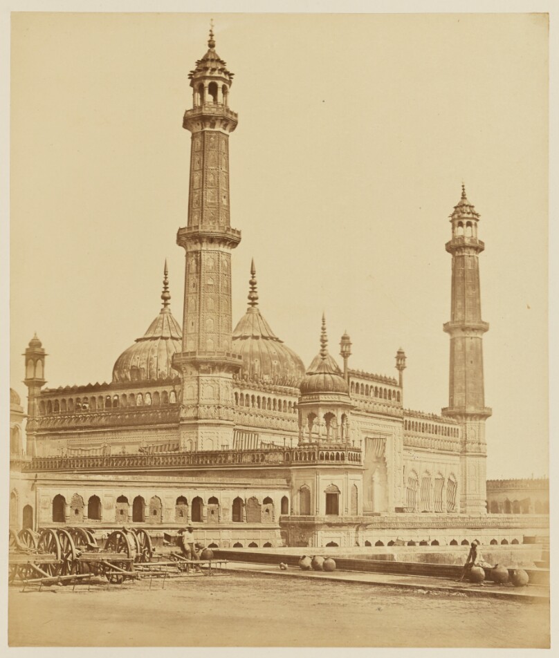 [Mosque inside Asaf-ud Dawlah's Emambara or Tomb, Now Used as a Hospital, Lucknow]