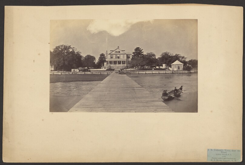 J.E. Seabrook's House, from the Wharf, Edisto Island, South Carolina