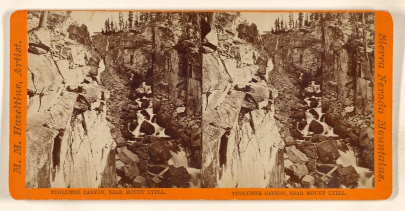 Tuolumne Canyon, Near Mount Lyell.