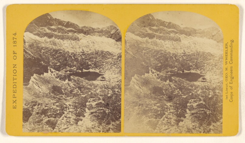 Alpine lakes, and mountain scenery, in the Cerro Mountains, 13,000 feet above sea-level.