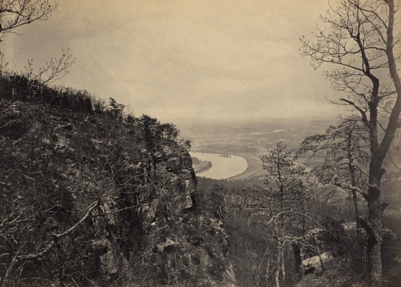 Chattanooga Valley from Lookout Mountain, No. 2