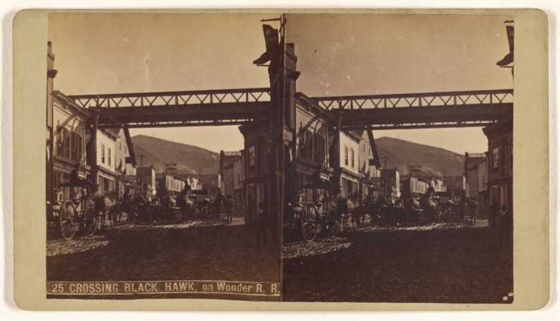 Crossing Black Hawk, on Wonder R.R.