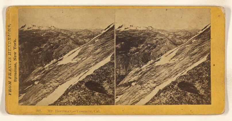 Mt. Hoffman, - Yosemite, Cal.