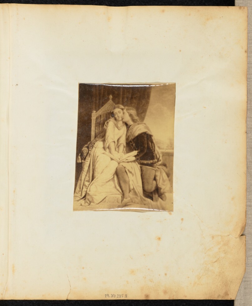 [Painting of young man and woman]