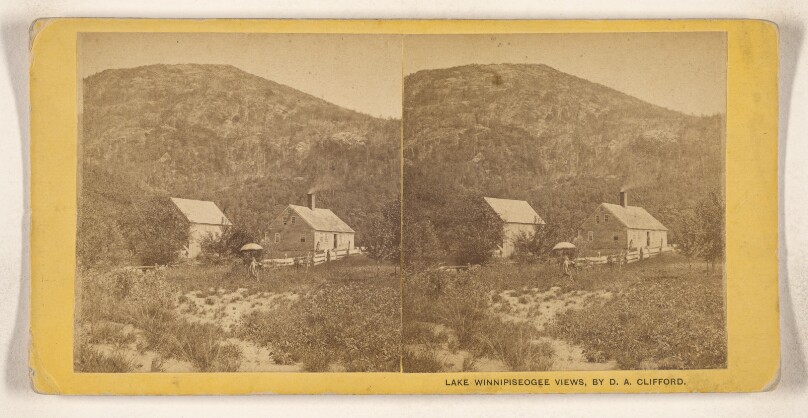 [Houses at or near Lake Winnipiseogee]