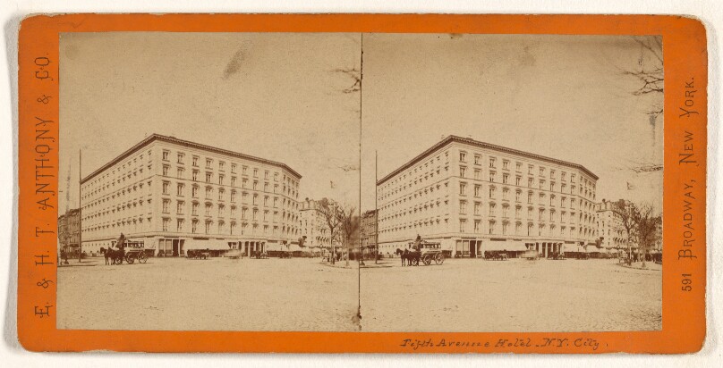 Fifth Avenue Hotel.