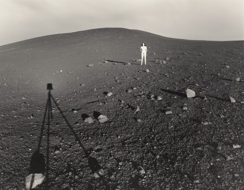 Self-Portrait at Craters of the Moon