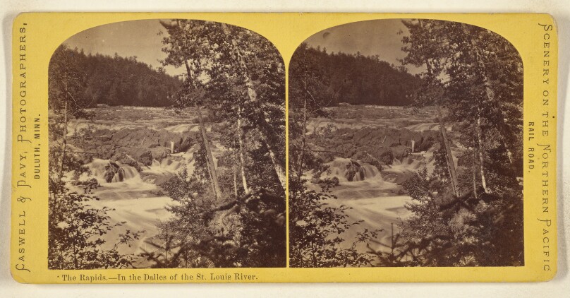 The Rapids. - In the Dalles of the St. Louis River.