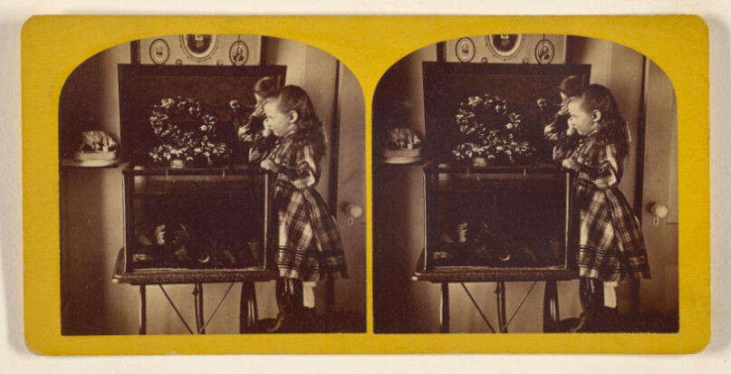 [Childhood scene]