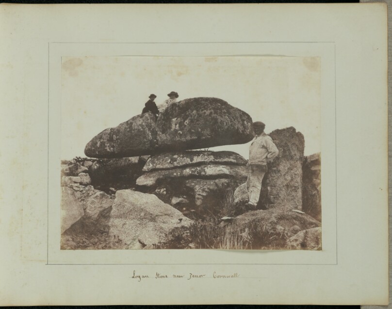 Logan Stone near Zennor, Cornwall