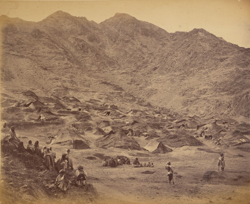 Kutchi (Gipsy) Village and Encampment near Dakka