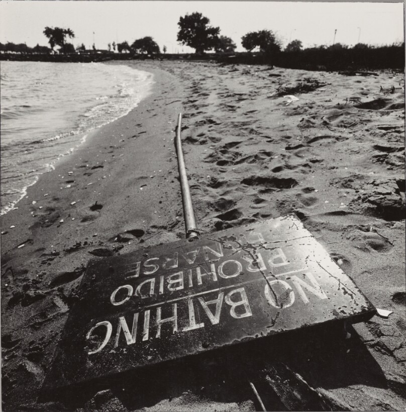 Polluted Beach No Swimming, Brooklyn, NY