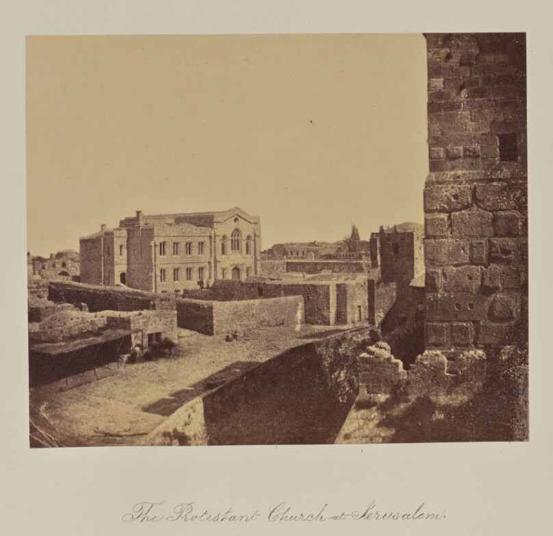 The Protestant Church at Jerusalem.