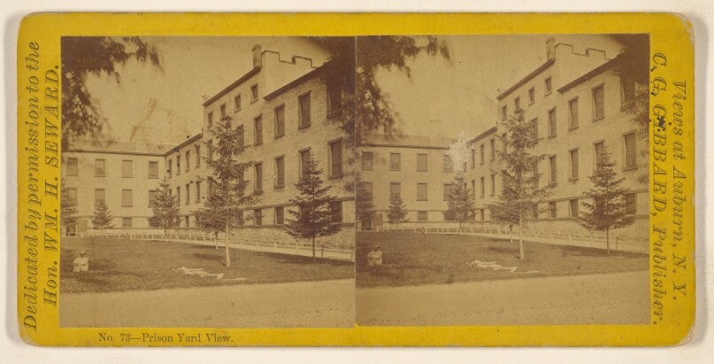 Prison Yard View. [Auburn, New York]