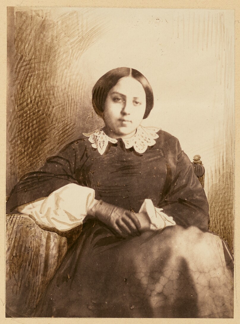 [Portrait of a young lady, probably Cécile Devéria]
