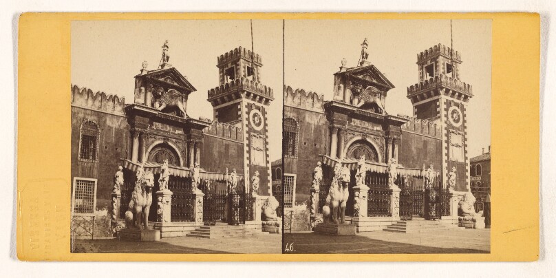 [Entrata dell'Arsenale, Venezia.]