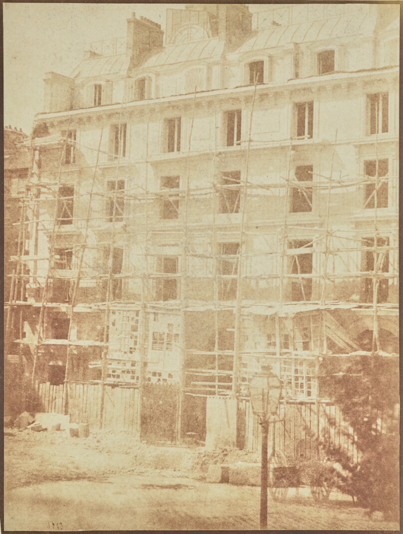 [Construction of the Galerie de la Madeleine, Place de la Madeleine]
