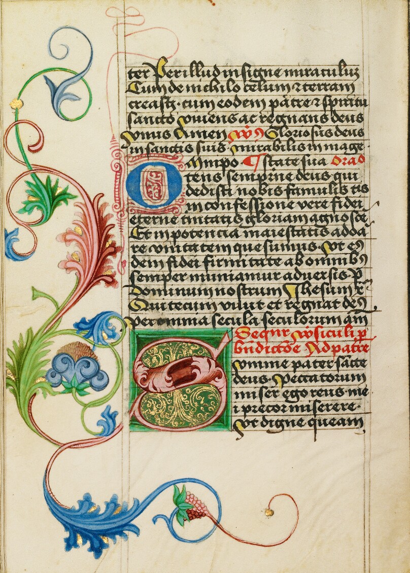 Decorated Initial S