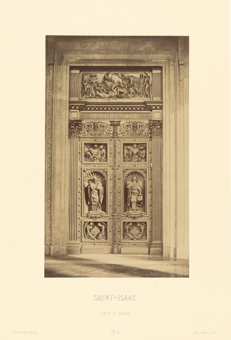 Saint Isaac, Porte de bronze