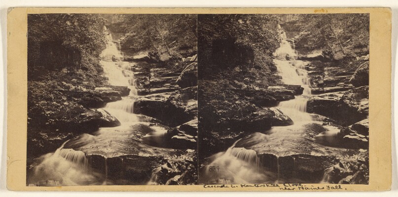 Cascade in Kauterskill Clove, Near Haines Fall.