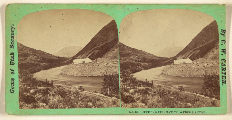Devil's Gate Station, Weber Canyon. [Utah]