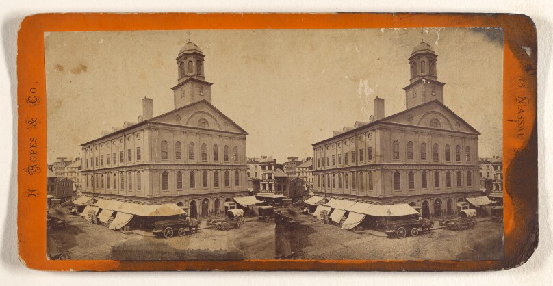 Faneuil Hall, Boston.