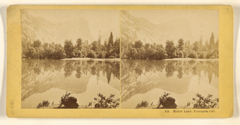 Mirror Lake, Yosemite, Cal.