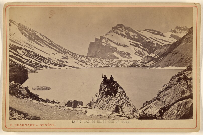 Lac De Daube Sur La Gemmi