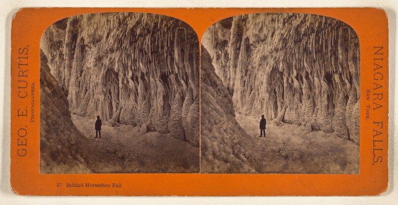Behind Horseshoe Fall [Niagara Falls, N.Y.]