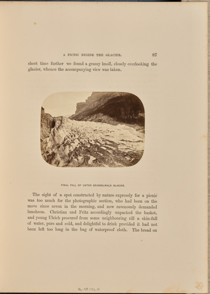 Final Fall of the Unter Grindelwald Glacier