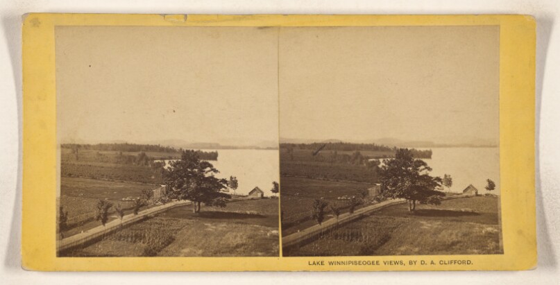 [View of Lake Winnipiseogee]