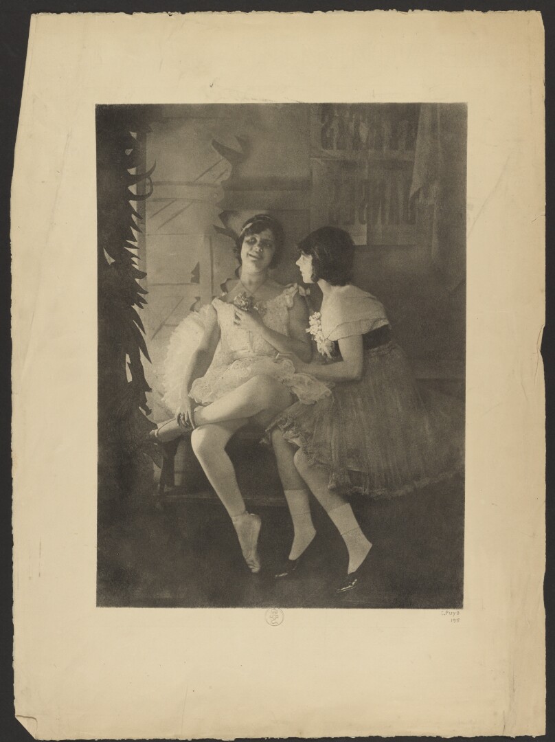 [Portrait of girl and ballerina]