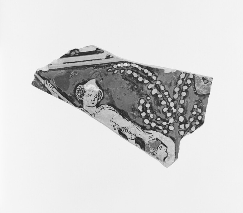 Apulian Red-Figure Calyx Krater Fragment