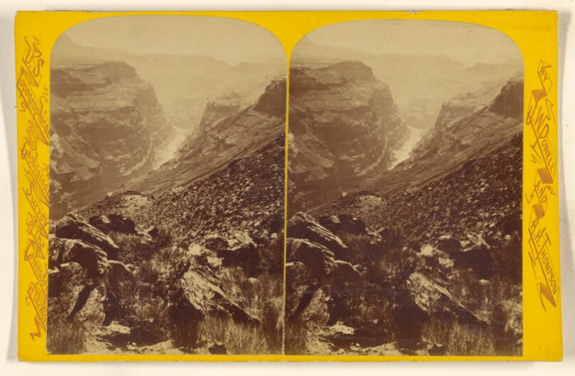 The Canon, seen from To-ro-weap Valley. [Grand Canon, Colorado River]