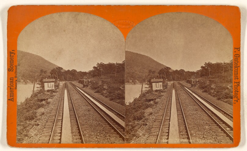 Lewistown Narrows. [Penn's Railroad]