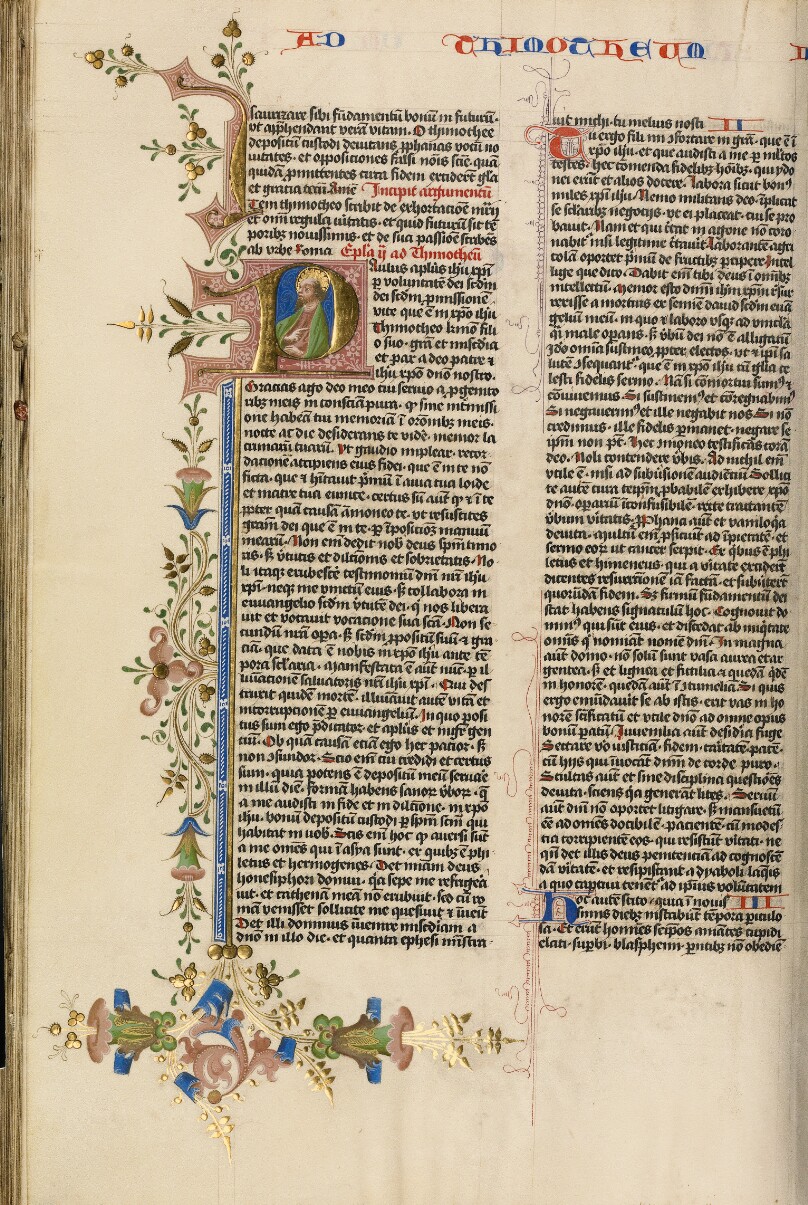 Initial P: Saint Paul