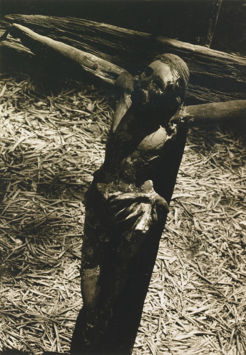 Carved Depiction of Crucifixion