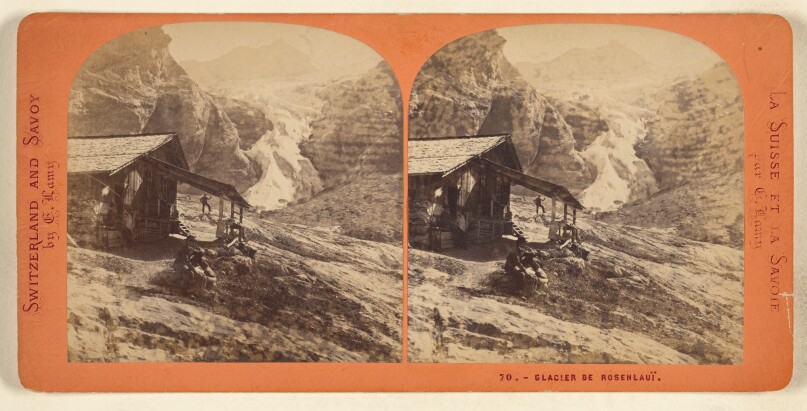 Glacier de Rosenlaui.
