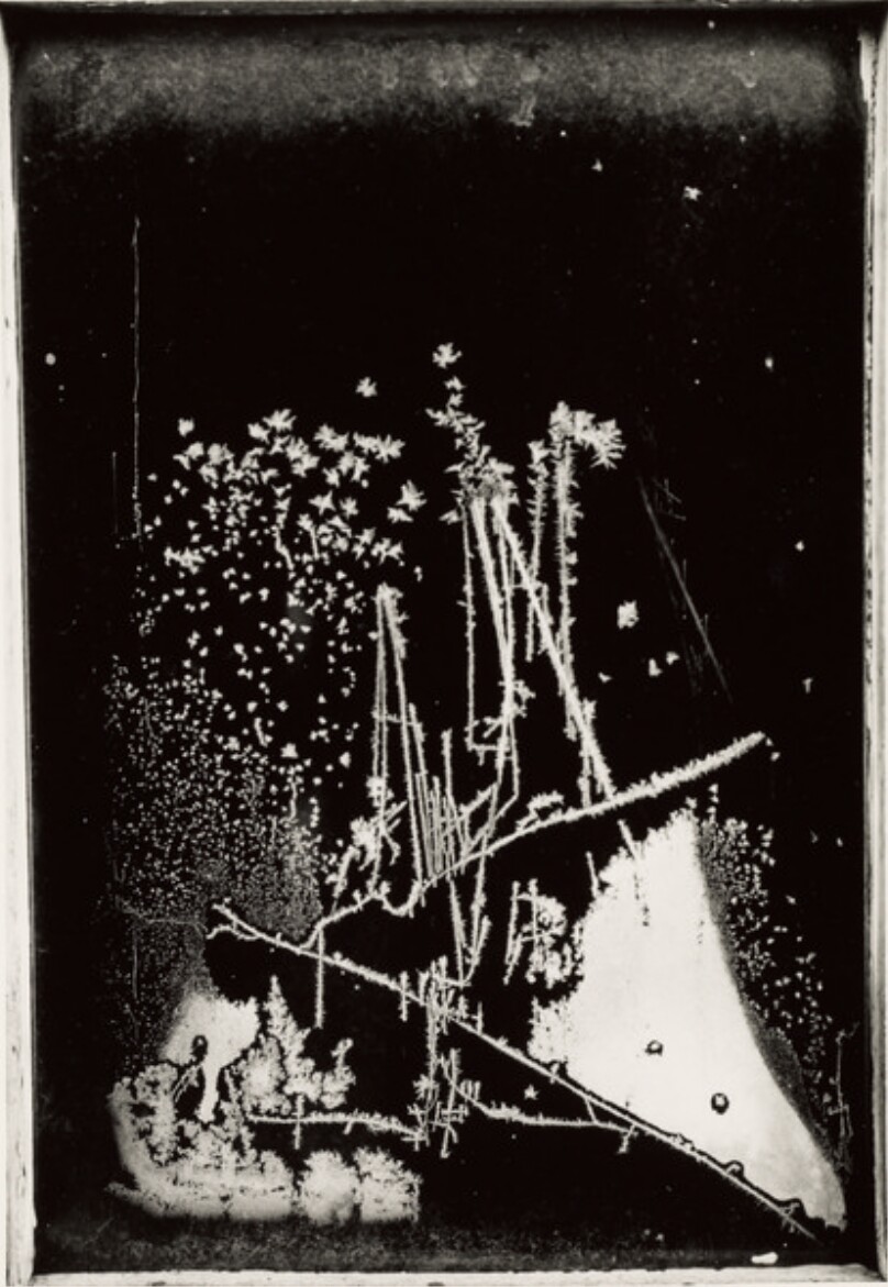 Untitled Abstraction [Ice Crystals in Window]