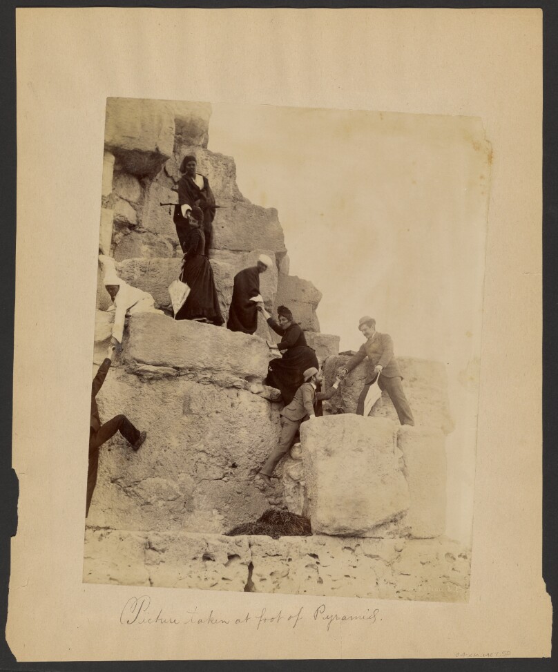 [Picture taken at foot of Pyramids]