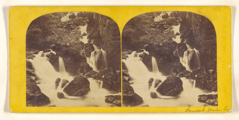 The Lowdore Waterfalls, Derwentwater.