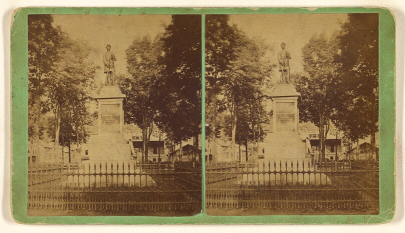 Soldier's Monument, Public Square. [Honesdale, Pennsylvania]
